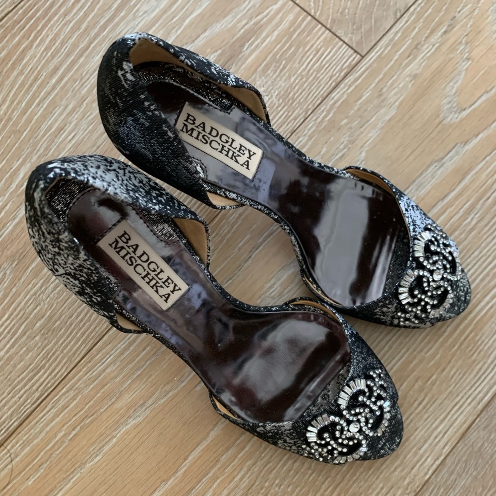 Badgley Mischka size 6 stiletto heel